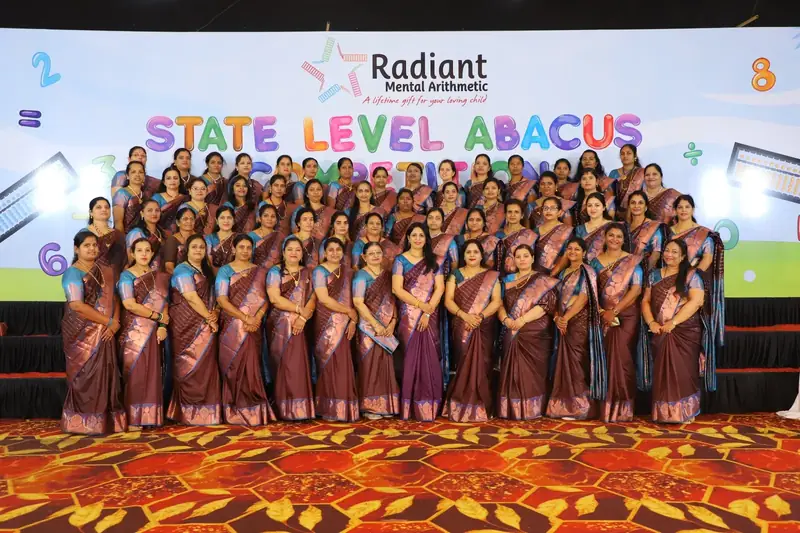 Radiant teaching team photographed at the annual competition